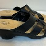 G.H. Bass Mabel Wedge Sandals Black Size 9M 2020 Photo 0