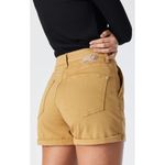 Mavi Sheena Hi Rise Curly Twill Straight Shorts Size 26 Dark Yellow Golden NWOT Photo 1