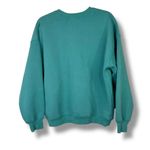 State of Mine  Sage Green Fleece Crewneck London Social Club Pullover Sweatshirt Photo 4