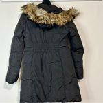 Michael Kors Women’s Faux Fur Trim Double Puffer Jacket Black Size XS FLAW Photo 11