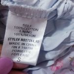 Mable Ditsy Floral Ruffle Tiered Maxi Dress Fit and Flare side Pockets Pink Photo 7