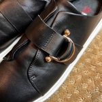 Blondo  Pyper Black Open Back Mule Leather Gym Shoes Sneakers Buckle Waterproof S Photo 2