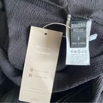 None Emery Rose Black Romper Short Overalls Minimal Coastal Beach Summer Boho NWT S Photo 9