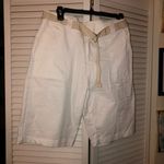 White Stag White belted shorts Photo 1