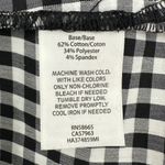 Halogen  | XS | Gingham Check Poplin Ruffle & Button Detail Tunic Top Blouse Photo 8