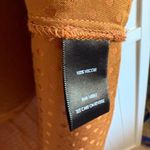 Torrid Womens Trench Jacket Sz 1 L 12 Copper Dotted Jacquard Coat Long Photo 5