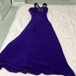 Sherri Hill NWT  Keyhole Purple Prom Dress Photo 2