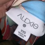 Alexis  x target boho printed button up robe dress belted summer designer classic Photo 6