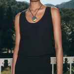 Mango  black vest with buttons  Photo 0