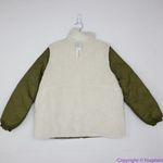Madewell NEW Reversible Sherpa Puffer Jacket in Colorblock, M Photo 5