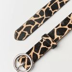 Urban Outfitters Cow Print Belt Photo 0