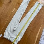 Urban Outfitters NWT  Ribbed Flare Pants Cream Beige Yoga Casual Stretch Womens Photo 3