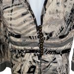 Alberto Makali  Abstract Art Topper Jacket Blouse‎ EUC Size Small Photo 3