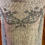 Vintage 80s oversized embroidered turtleneck sweater Size L Photo 6