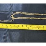 8 Other Reasons  Gold-Tone Layered Chain Lariat Tassel Drop Necklace 14”+4” drop Photo 6