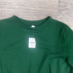 J. Jill Deep Green Long Sleeve Dress Ponte Knit Ruffle Dress Balsam Large Tall Size undefined Photo 4