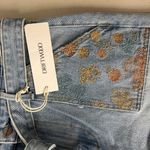 Driftwood New sz 29/8 paper bag high rise belted floral embroidered shorts Photo 1