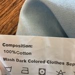 Zaful NWT Button Crisscross Cami Dress Baby Blue Small 4 Photo 9