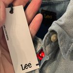 Lee 🌟🌟🌟BOGOHO 🌟🌟🌟 Pearl Snap Shimmer Denim Shirt-small Photo 10