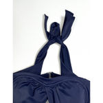 Athleta ‎ blue swim bikini top Photo 2