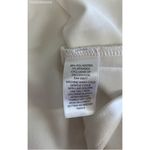 Liz Claiborne Liz‎ Claiborne White Women's Round Neck Blouse - Size Medium Photo 6