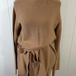 Kittenish  Neutral Territory Oversized Ribbed Tan Mini Sweather Dress Size XS Photo 0