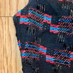 Trina Turk  Good Night Tweed Black Red Sheath Dress Womens 2 Photo 6