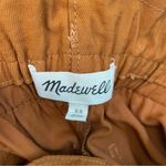 Madewell Pants Dunaway Paperbag Pockets Cropped Ankle Pumpkin Burnt Orange Rust Photo 11
