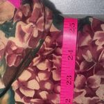 Vintage Teddi Floral Printed Jacket Coat 1990s Large Brown Photo 3