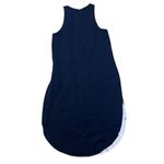 Rag and Bone  Longtail Shirt Dress Black & White Sleeveless Silk Blend Size 0 Photo 5