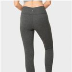 Kyodan MOVING SALE Dark Gray Speckled Fleece Leggings Photo 2