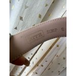 The Ritz Accessory Collection Vintage Women's Tan Genuine Snake Skin Belt S Photo 4