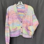 RE/DONE $450 NWT  90s CROP OVERSIZED CARDIGAN SWEATER SMALL Photo 1