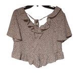 Hayden  Los Angeles Cropped Blouse Small Photo 1