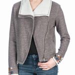 LILLA P Embroidered Terry Moto Jacket Photo 1