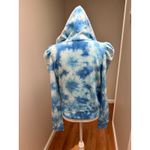Generation Love Puff Sleeve Tie Dye Blue Hoodie size XS Photo 2