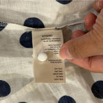 Anthropologie Maeve NWT Small Audie Linen Puff-Sleeve Blouse Cottagecore Boho Photo 5