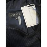 1. State  women's flare jumpsuit Size XS spaghetti strap navy blue Photo 2