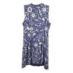Fresh Produce Blue Floral V Neck Sleeveless Dress Women's Size Small Faux Wrap Photo 4
