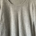 Kathy Ireland  Cashmere Grey Scoopneck Sweater Size Small Photo 1