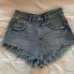 ZARA Denim Short Photo 0