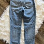 Madewell Classic Straight Step-Hem Distressed Jeans Photo 6
