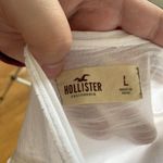 Hollister  / L / Ivory Ruffle Tank Top Blouse Photo 4