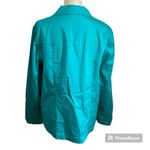 Studio Works  Turquoise Spring Jacket Women's Size Large Photo 1