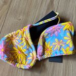Triangl Floral Bikini Top Blue Size XS Photo 0
