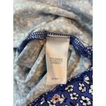 J Jill Wearever Collection XS Blue Floral Knit Tunic Top Bloomcore‎ Church NWT Photo 6