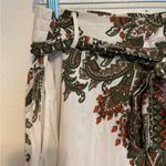 Boho Floral Maxi Skirt Kaktus | Flowy Rayon Festival Gypsy Vibe White Size undefined Photo 5