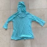 Columbia NWOT Blue Longsleeve Hoodie Sz Medium Photo 3