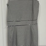 Toad & Co. Black & White Striped Sleeveless Bodycon Dress size small Photo 0