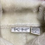 VINTAGE WESTERN VEGAN SUEDE FAUX FUR LINED SHEARLING JACKET Tan Size M Photo 2